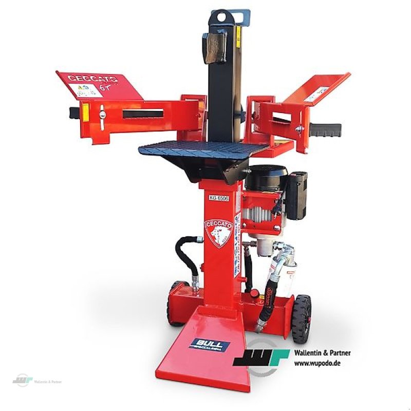 Holzspalter del tipo Wallentin & Partner Holzspalter 6 t | Elektrischer Antrieb 230 V, Neumaschine en Wesenberg (Imagen 1)